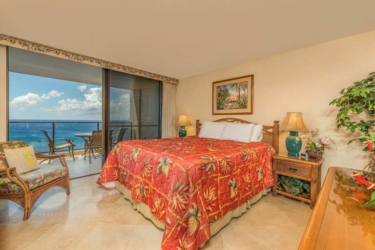 Bedroom 3, Mahana Resort #1017 1 Bedroom Condo by RedAwning, Maui
