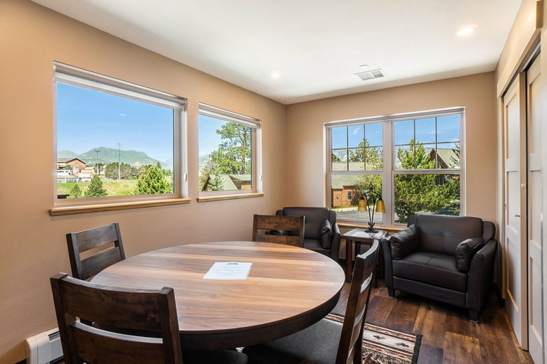 Dining 4, Solitude Moose Room 102 - Estes Park 1 Bedroom Studio by RedAwning, Larimer