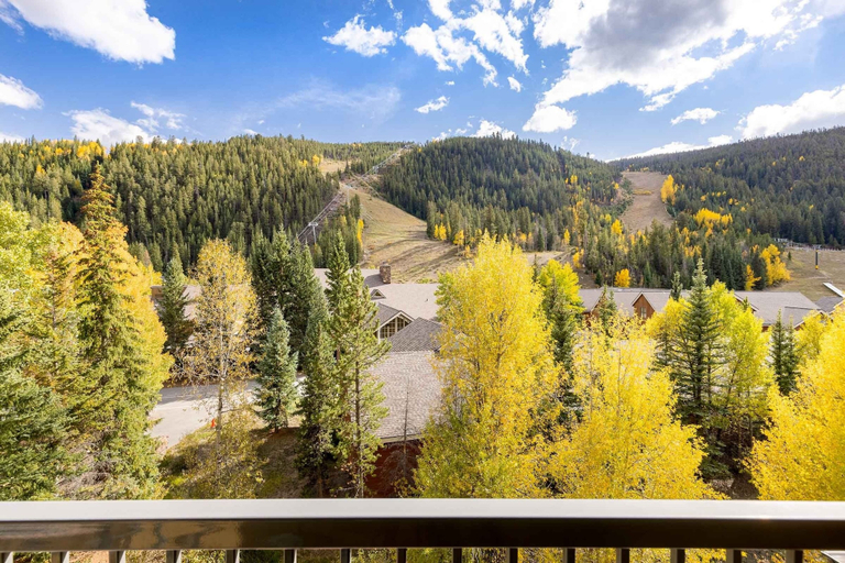 Balcony view, 2796 Slopeside 2 Bedroom Condo by RedAwning, Summit
