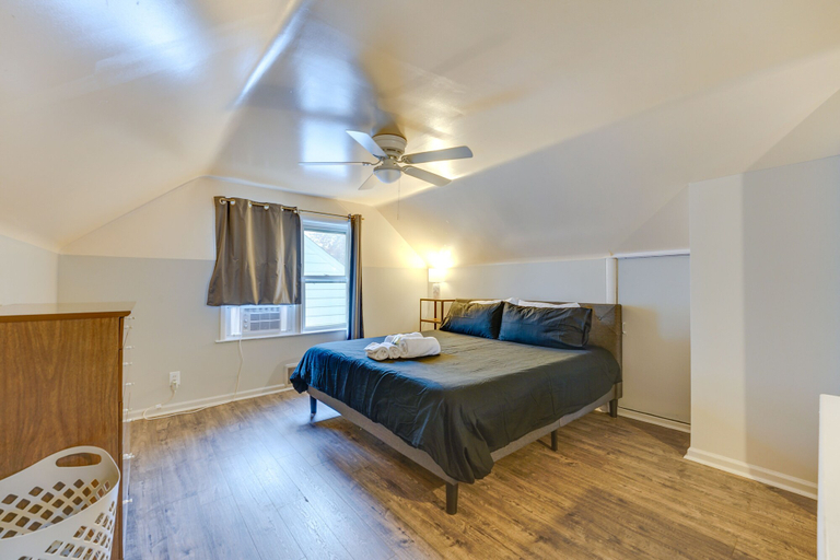 Bedroom 2, Pet-friendly Dearborn Home < 2 Mi to Downtown!, Wayne
