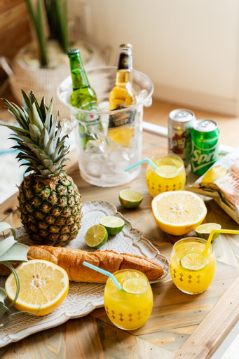 Food & Drinks 3, Guesthouse Seawall, Ginowan