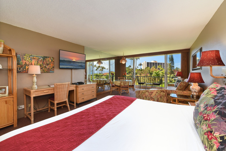 Bedroom 3, Maui Kaanapali S #a317 Studio Bedroom Condo by RedAwning, Maui