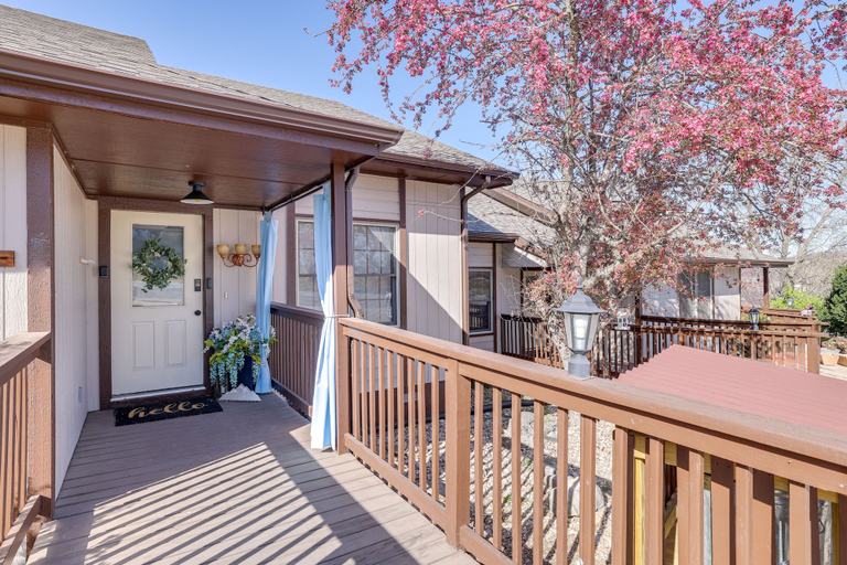 Exterior & Views 2, Holiday Island Escape w/ Panoramic Lake Views, Carroll