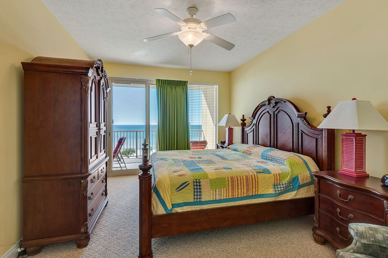 Bedroom 3, Oceanfront Condo with Spacious Balcony - Unit 0306 by RedAwning, Bay
