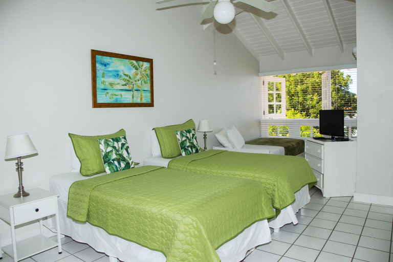 Bedroom 3, The Anchorage #5 a 2 bedroom Waterfront Condo in Rodney Bay 2 Condo by RedAwning