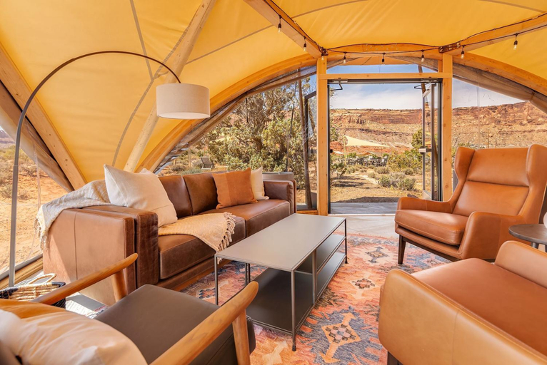 Public Area, Under Canvas Moab, Grand