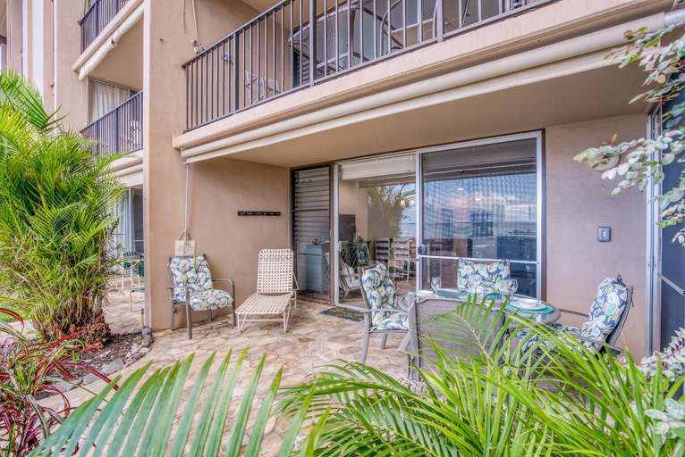 Terrace/patio 4, Nohonani 102 2 Bedroom Condo, Maui
