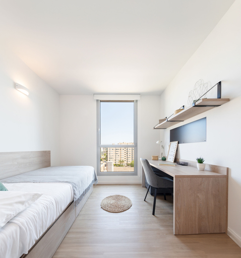 Bedroom 3, Micampus Barcelona Student Residence, Barcelona
