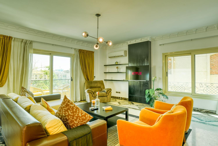 Shared lounge/TV area 2, Garden Suites by Elegant Hospitality, New Cairo 1