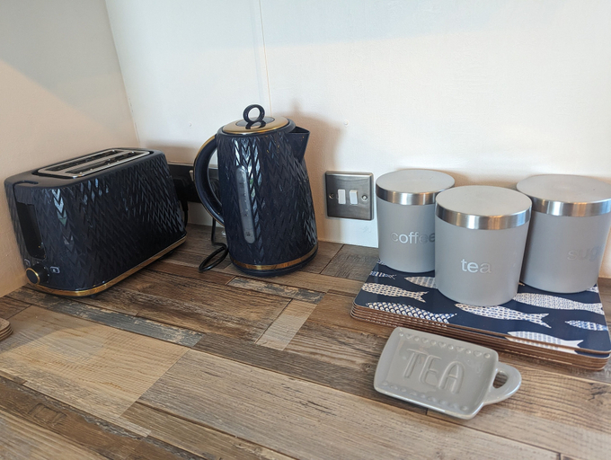 Private kitchen 2, Driftwood Cabin Dog Friendly - Anderby Creek, Lincolnshire