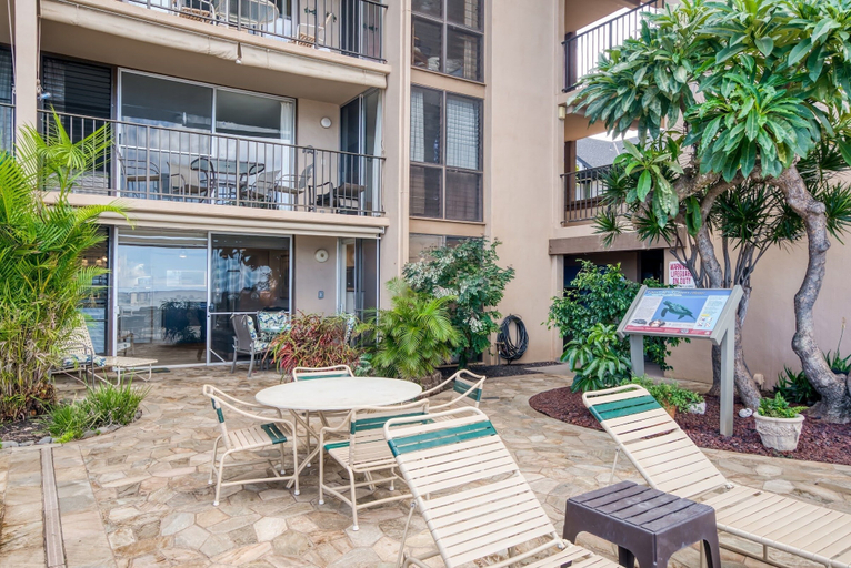 Terrace/patio 3, Nohonani 102 2 Bedroom Condo, Maui