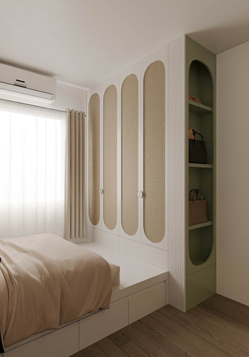 Bedroom 4, The Urban Westlake Apartment, Tây Hồ