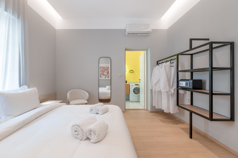 Bedroom 4, Giustiniani Apartments, North Aegean