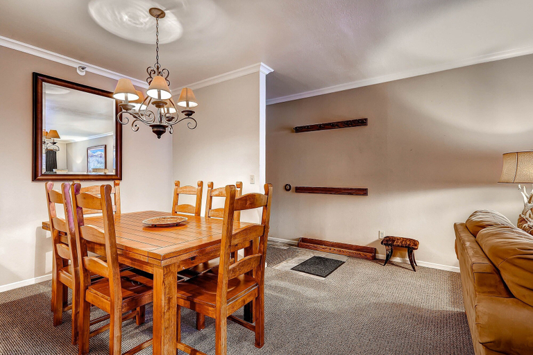 In-room dining 2, Park Station 236-1 1 Bedroom Condo by RedAwning, Summit