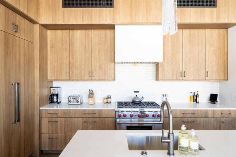 Private kitchen 5, 8c Jack Creek Cabin 4 Bedroom Home by Moonlight Basin Lodging, Madison