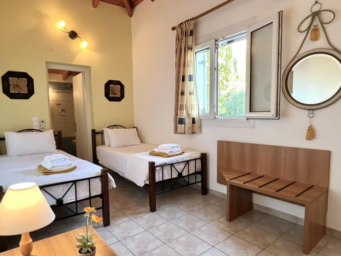 Bedroom 5, Villa Neptune in Spartia, Ionian Islands
