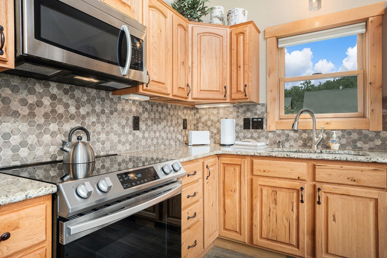Private kitchen 5, Solitude Eagle #5 - Estes Park 2 Bedroom Condo by RedAwning, Larimer