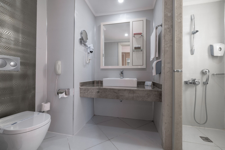 Bathroom 4, Crystal Waterworld Aqua Collection - All inclusive, Serik