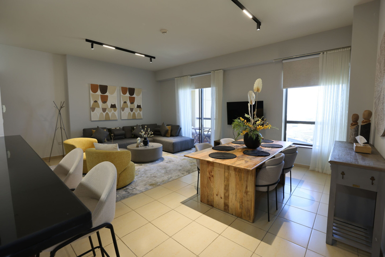 Others 4, Stylish 1BR with Serene Sea View, Dubai