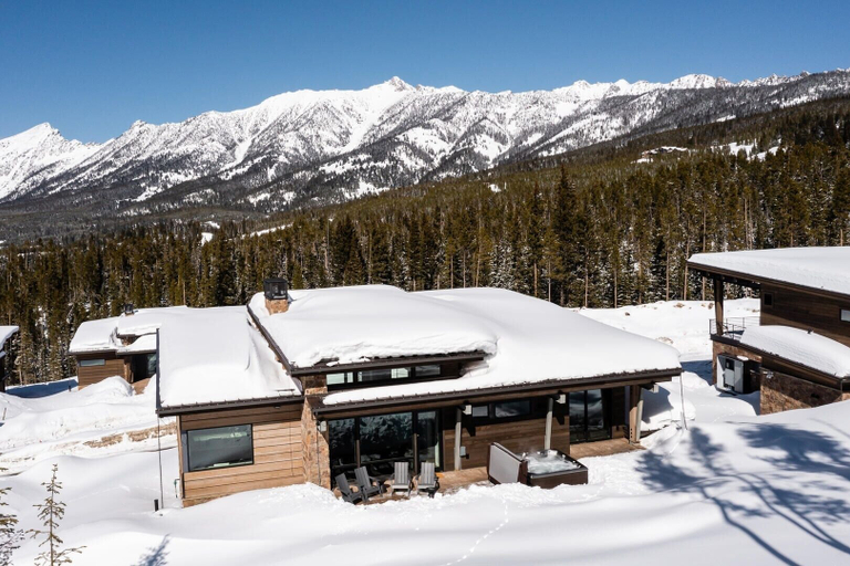 Property grounds 3, 8c Jack Creek Cabin 4 Bedroom Home by Moonlight Basin Lodging, Madison