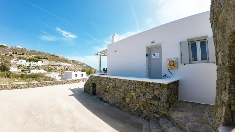 Exterior view 2, 1Path Houses, Super Paradise Mykonos, South Aegean