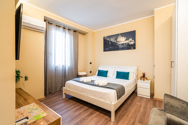 Bedroom 3, Musa Rooms Roma, Roma