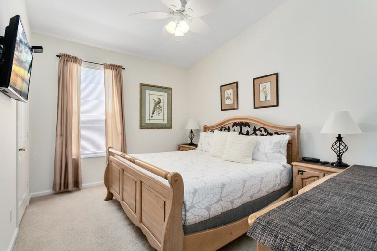 Bedroom 3, 4 Bedroom/3 Bath South Facing Pool/Spa Villa 4 Villa by RedAwning, Osceola