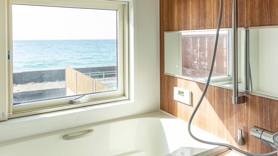 Bathroom 5, Kamome Slow Hotel, Awaji