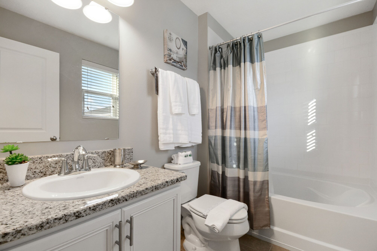 Bathroom 3, Four Bedroom GameRoom Compass Bay Resort 5128A, Osceola