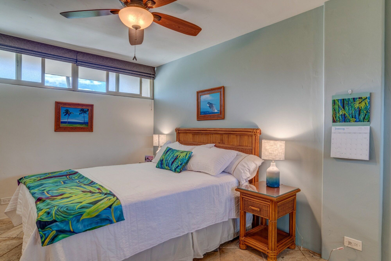 Bedroom 2, Kahana Reef #310 1 Bedroom Condo by RedAwning, Maui