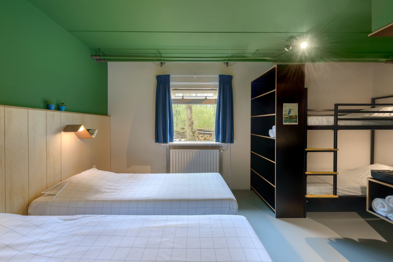 Bedroom 3, Stayokay Dordrecht - Nationaal Park De Biesbosch Hostel, Dordrecht