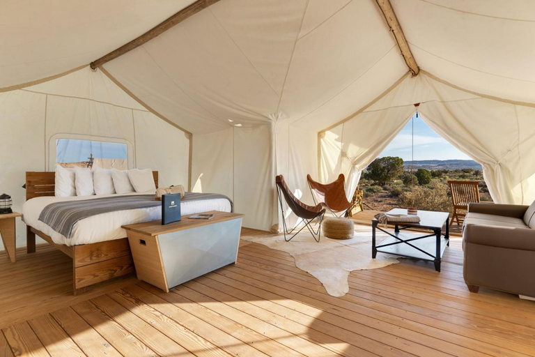 Bedroom 2, Under Canvas Moab, Grand