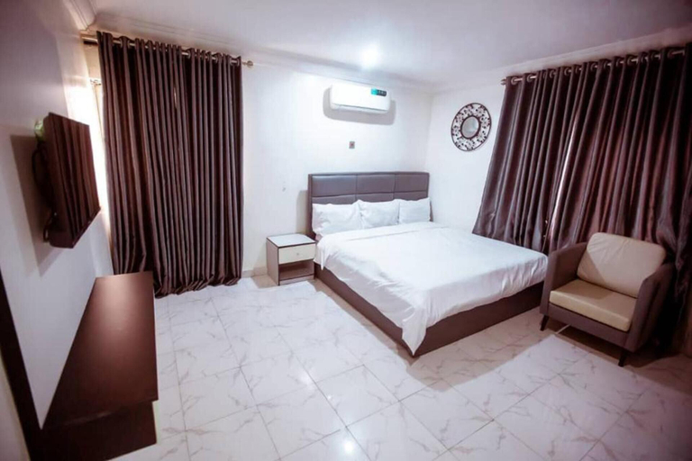 Bedroom 3, Stunning 2-bed Apartment in Lagos, Kosofe