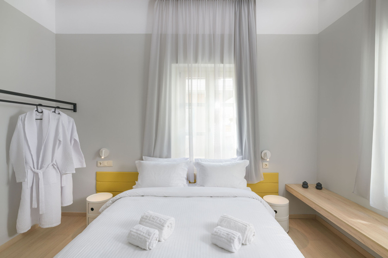 Bedroom 5, Giustiniani Apartments, North Aegean