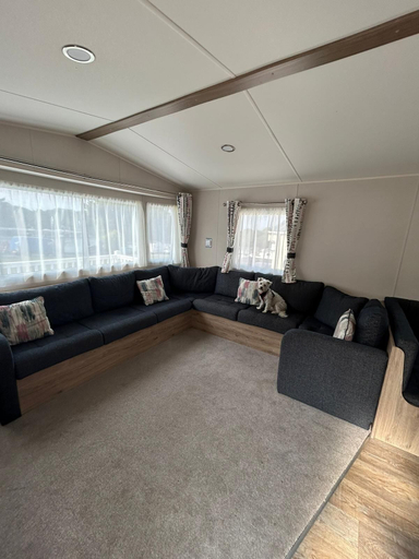 Interior 2, Caravansleeps4-beachfront-garden-patio, Cornwall