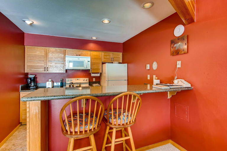 Private kitchen 2, Updated 1 Br - Ski-in/ski-out Access 1 Bedroom Condo - No Cleaning Fee! by RedAwning, Gunnison