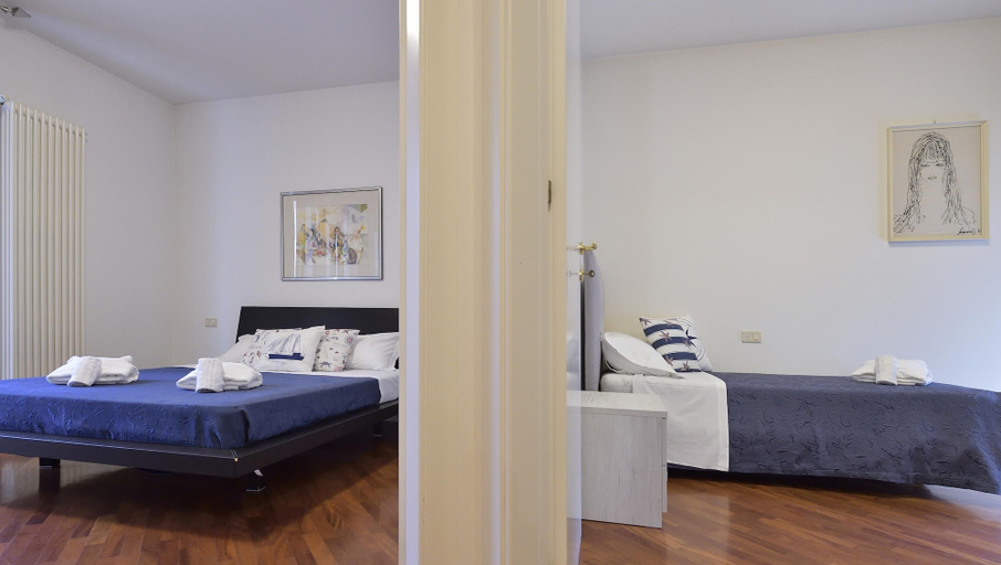 Bedroom 4, Esedra in Cattolica With 2 Bedrooms and 1 Bathrooms, Rimini