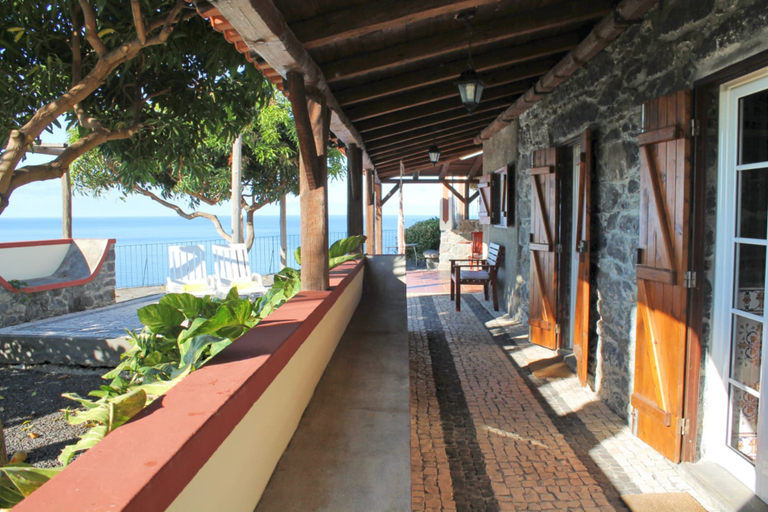 Terrace/patio 2, Stonecliff Cottage by Our Madeira, Calheta