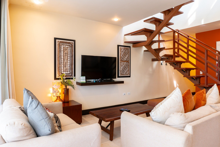 Living area 4, Pueblito Escondido 316 2 Bedroom Condo by RedAwning, Cozumel