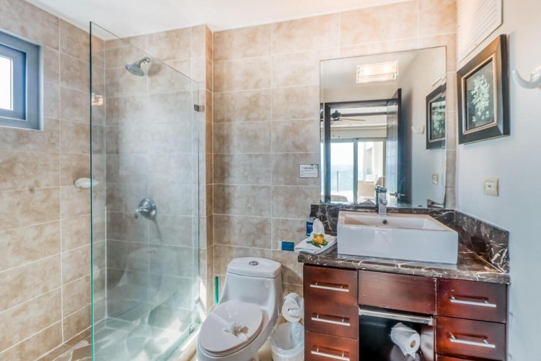 Bathroom 3, Elegant Beachfront Condo at Diamonte del Sol - 801s by RedAwning, Garabito