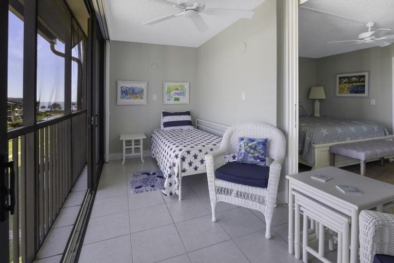 Bedroom 2, Loggerhead 314 2 Bedroom Condo by RedAwning, Lee