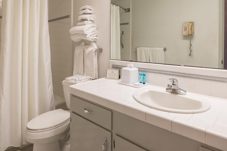 Bathroom 4, Laurel Inn & Conference Center, Monterey