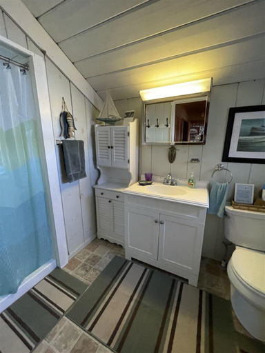 Bathroom, Whip Poor Will Limit 5 1 Bedroom Cottage by RedAwning, Cumberland