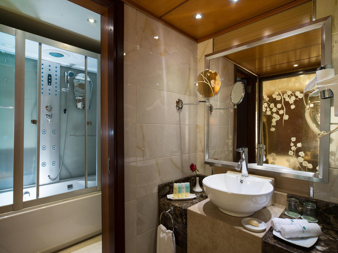 Bathroom 3, MS Esmeralda Nile Cruises, Luxor