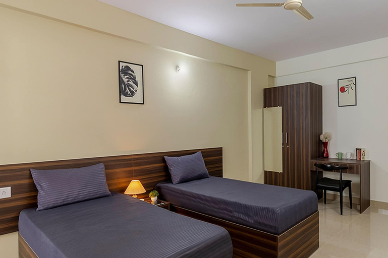 Bedroom 3, Wandr Polaris- Marathahalli, Near Brigade Tech Garden, Bangalore