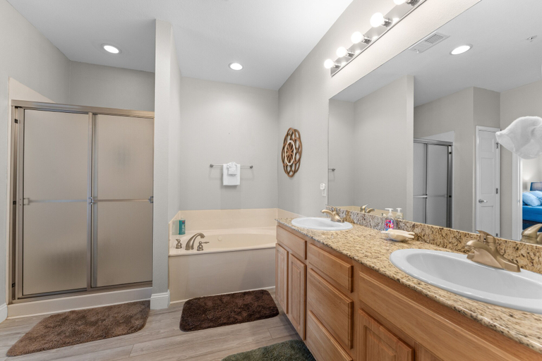 Bathroom 4, On The Rocks 3 Bedroom Condo by RedAwning, Stone