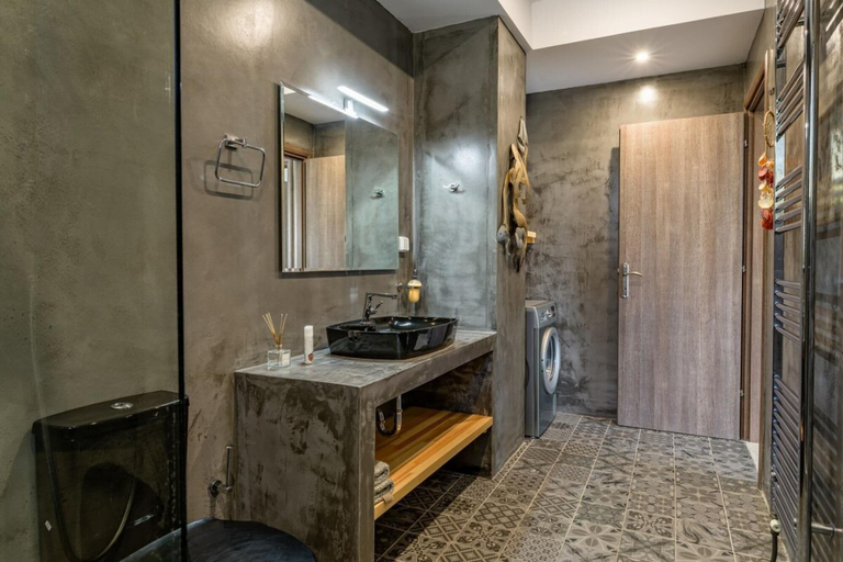 Bathroom 4, Semeli Art Villa Kefalonia with Pool, Ionian Islands