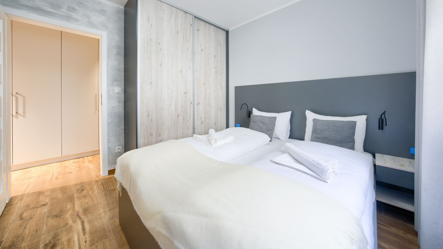 Bedroom 2, Apartamenty Sun & Snow Szafirowa, Koszalin