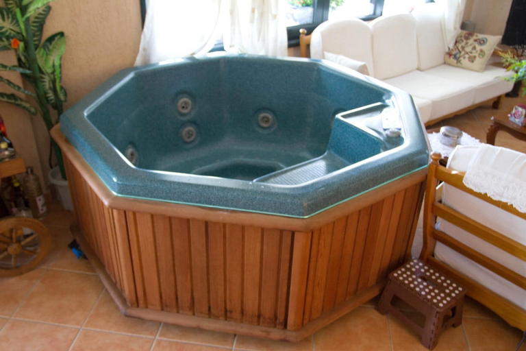 Bathroom 4, Ananda Spa Villa in Nies, Thessaly