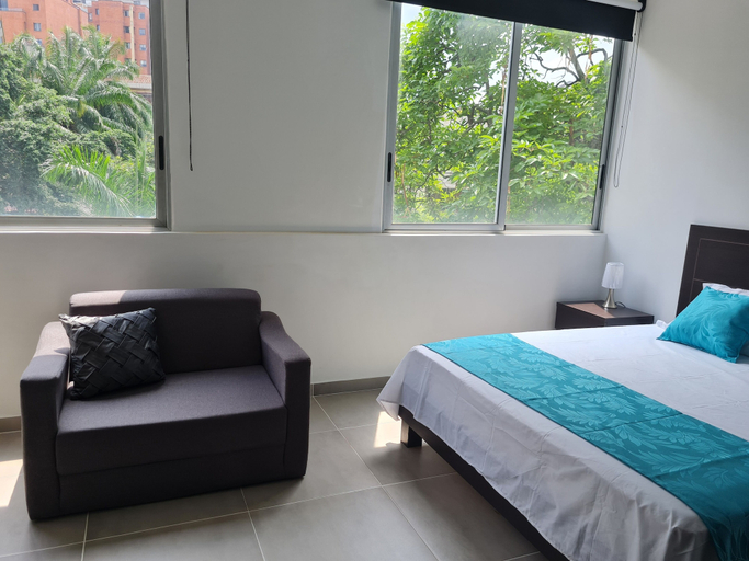 Bedroom 3, 403 Moderno Aparta-Suite en Versalles Tipo Loft - Cali Tower Suites & Lofts, Santiago de Cali